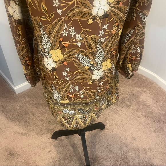 SPELL AND THE GYPSY BIANCA TUNIC DRESS IN EARTH XS. - Picture 9 of 10